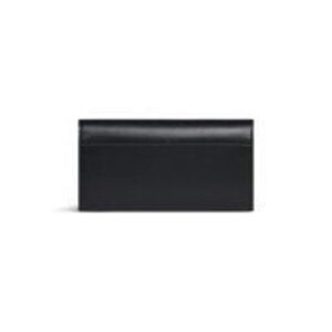 Balenciaga ENVELOPE Black Continental Wallet Slim
